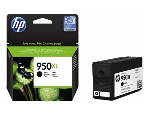 HP 950XL NEGRO - CARTUCHO DE RENDIMIENTO ALTO PARA HP OFFICEJET 8100/8600, RENDIMIENTO HASTA 2300 PÁGINAS